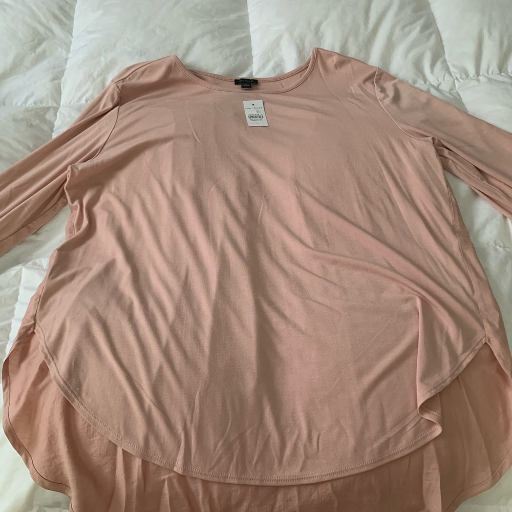Mixed media pleated blouse with chiffon back